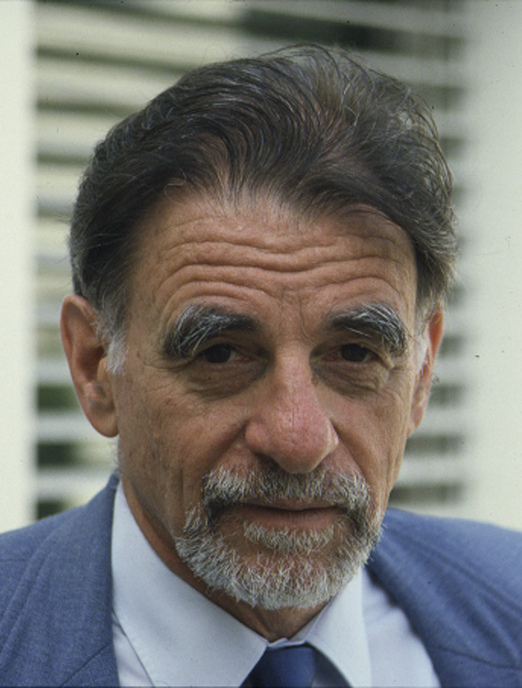 Portrait of Karl Alexander Müller in the eighties