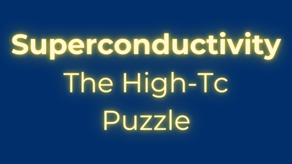 Superconductivity: The High-Tc&nbsp;Puzzle
